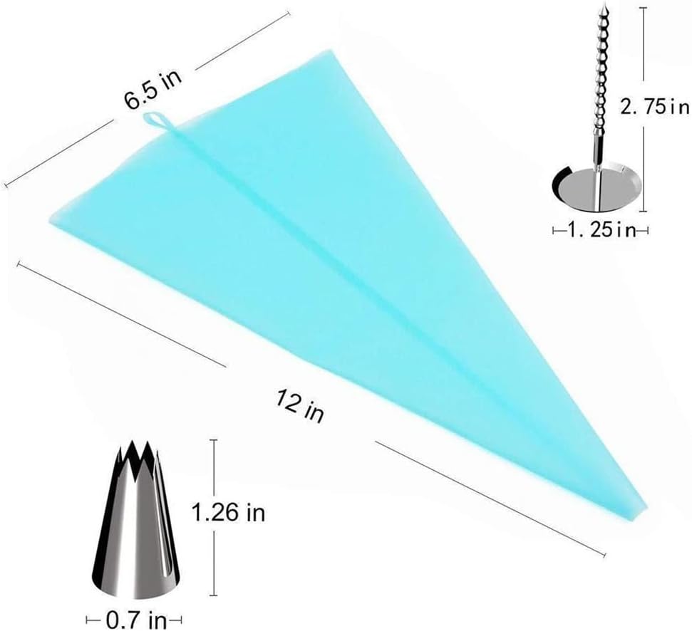 406 Piece Cake Baking Molds Rotary Table Mounted Mouth Cream Bag Plate Set