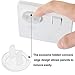 PandaEar Baby All in One Safety Proofing Kit Set|12 Clear Adhesive Soft Gel Corner Guard Protectors|32 Outlet Plug Covers| Easy Installation, for Furniture, Hard Edges, Tables, Electrical Hazards