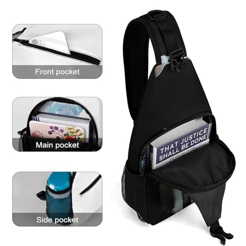 Bolso tipo bandolera blanco para viaje y senderismo miniatura 4