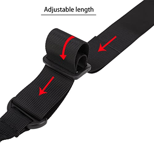 2 Point Sling Rifle Sling Tactical Two Point Sling Quick Adjust With Qd Sling Swivels Mount Gun Sling Strap With Quick Release Sling Attachment #TOP4