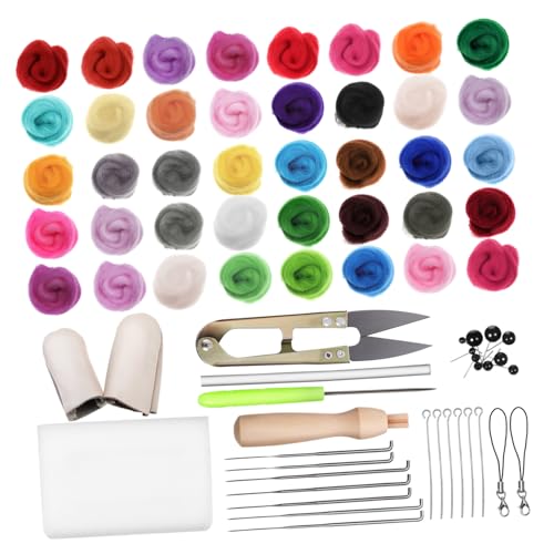 ERINGOGO Wool Felting Tools Punch Embroidery Set Felting Wool Kit for Beginners Adults