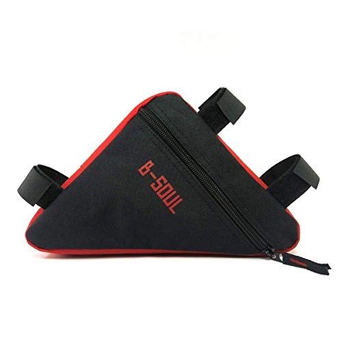 DDG EDMMS Bicycle triangle bag,Bicycle storage bag triangle saddle frame Bike Corner Pouch