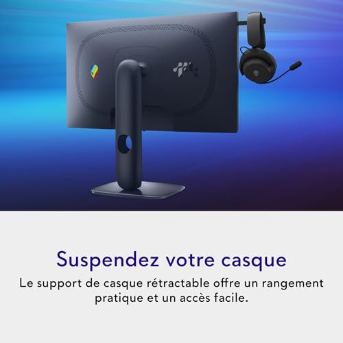 Alienware 25 Écran PC Gaming - AW2525HM, Full HD (1920x1080), 320Hz, Fast IPS, 0.5ms, Compatible NVIDIA G-Sync, AMD FreeSync Premium, DisplayPort, 2 HDMI, 3 USB, Garantie 3 Ans