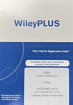 Intermediate Accounting 17e Wileyplus Card