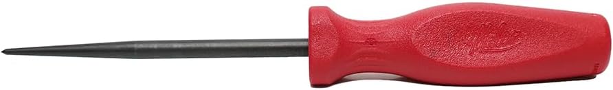 Malco A20 USA Made Regular Grip Scratch Awl, 1/4-inch 1 per Pack, Steel Blade with Orange Handle
