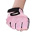 Guantes de fitness de medio dedo, transpirables, antideslizantes, a prueba de golpes,...