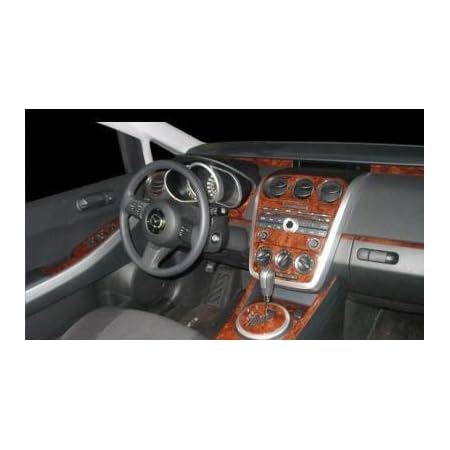 Amazon Com Mazda Cx7 Cx 7 Cx 7 Juego De Madera Dash Recortar Kit Interior 10 11 12 13 Automotriz