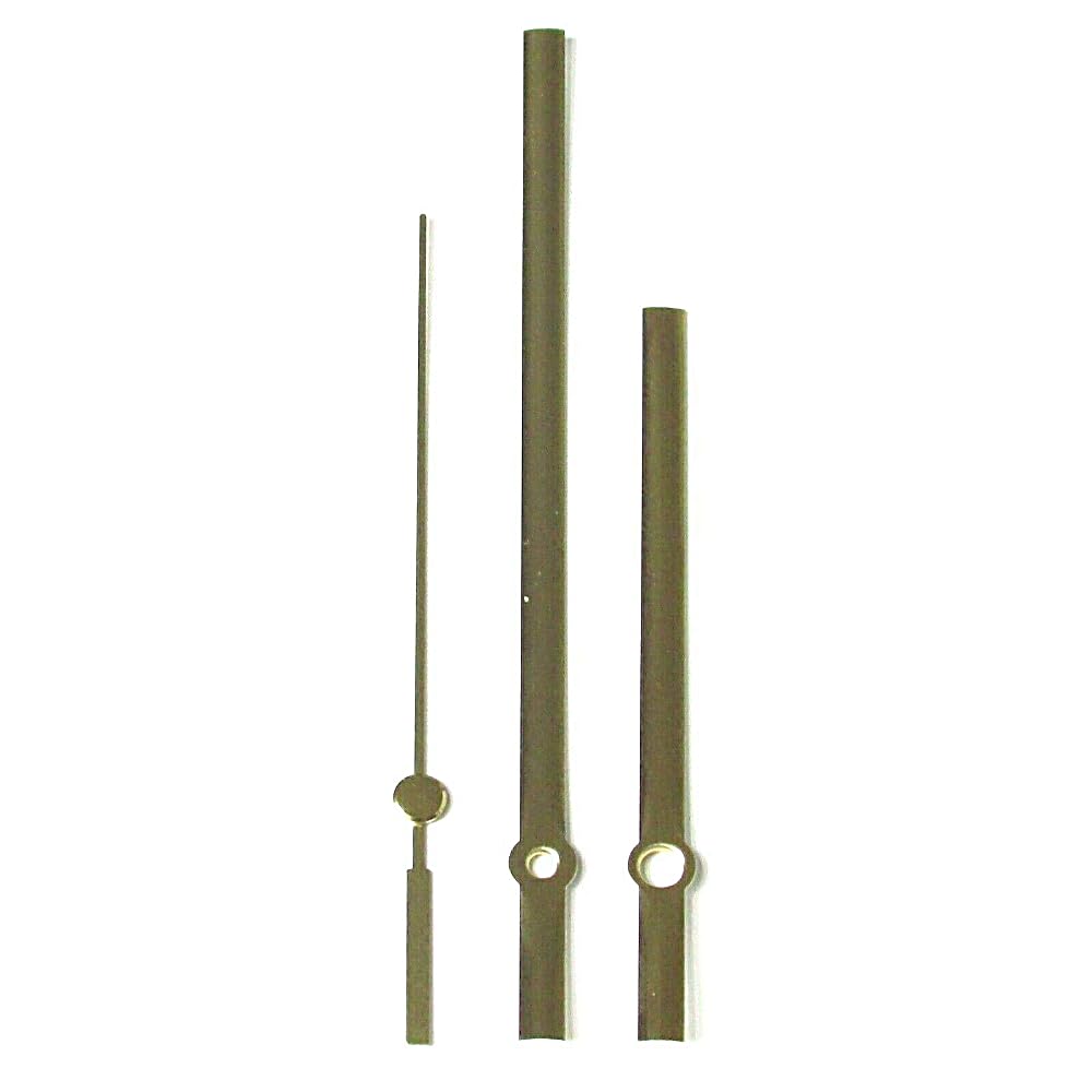 Dans Clock Shop Gold Replacement Metal Press Fit Clock Hands Compatible With Chinese Quartz Mechanism Diy Repair 130Mm