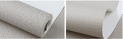 Papier peint intissé curry uni 0.53x9.5m pour salon et chambre