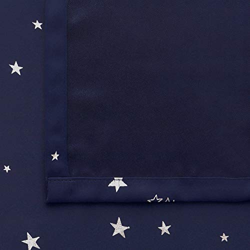 Bgment 103NAVY4263R Kids Blackout Curtains For Bedroom, Rod Pocket Room Darkening Curtains Decoration Thermal Insulation Window Drapes For Nursery, Children Room, 2 Panels thumb #4