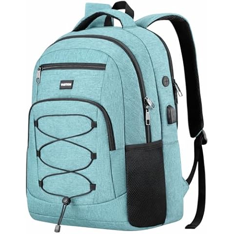 YAMTION Sac a Dos Scolaires,Cartables D'école Sac a Dos Ordinateur College Université Lycée Cover