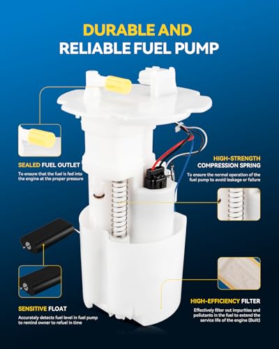 Image of PHILTOP Electric Fuel Pump Assembly E8534M Fit for G35, M35, M45, G37, 350Z | for 2003-2007 INFINITI G35, 2006-2008 INFINITI M35 /M45, 2008 INFINITI G37, 2003-2009 Nissan 350Z FG1084