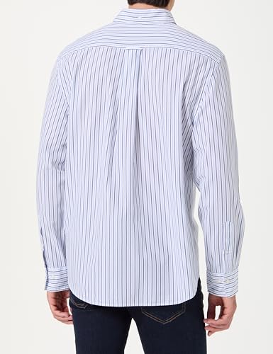 Chemise Classic Poplin Stripe GANT pour homme en coton à rayures