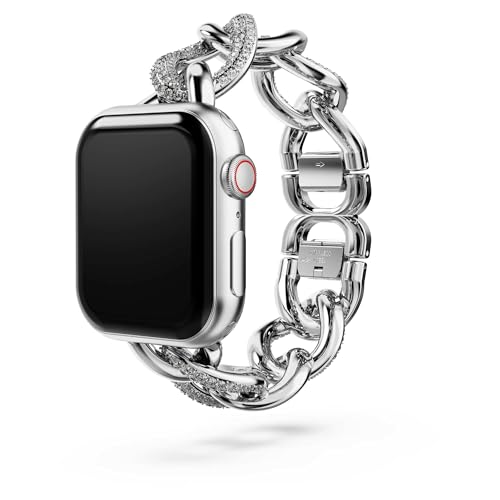 Image of Swarovski Sparkling princess strap, For Apple Watch 40mm & 41mm, Rose gold tone, Rose gold-tone finish