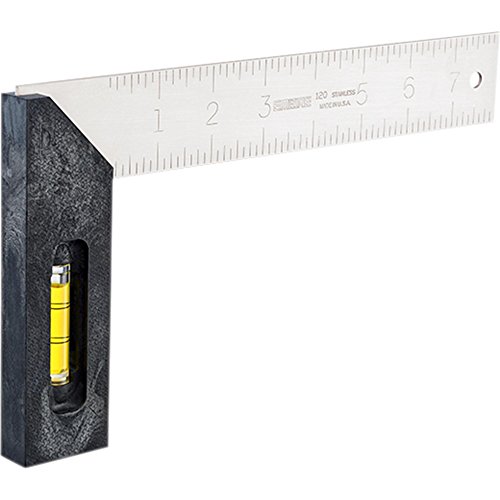 Empire Level 120 Polysteel Tri-Square, 1/8-Inch Graduation