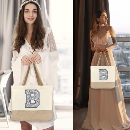 Bolso Tote de Lona Personalizado para Mujer miniatura 2