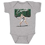 500 LEVEL Elisabetta Cocciaretto Tennis One-Piece Infant Bodysuit (Heather Gray, 18M)