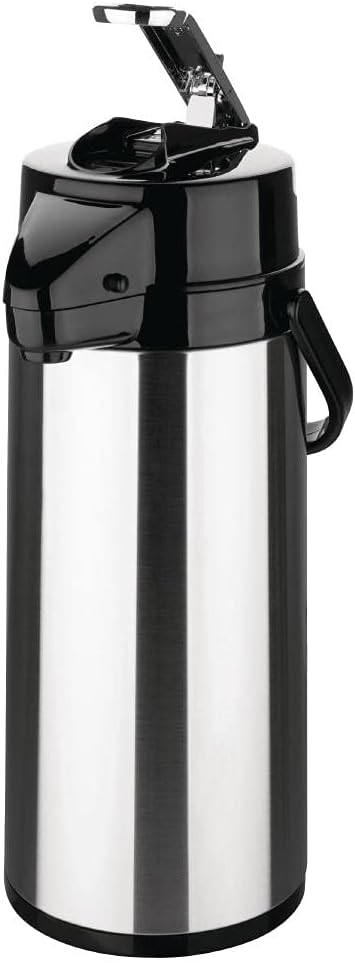 Close-up of the Buffalo CW306 Airpot with its lid open