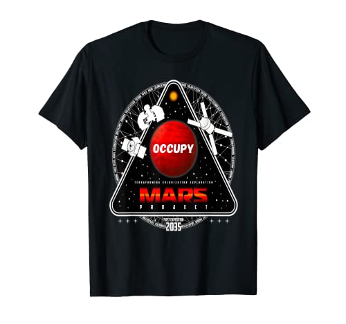 Occupy Mars - Mars Space Explorer Maglietta