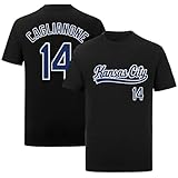 JAC CAGLIANONE Shirt T-Shirt Jersey Baseball No Brand/Logos 100% Cotton for Black Mens/Womens/Kids