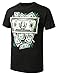 URBANCREWS Mens Hipster Hip Hop Benjamin Weed Crewneck T-Shirt Black Large