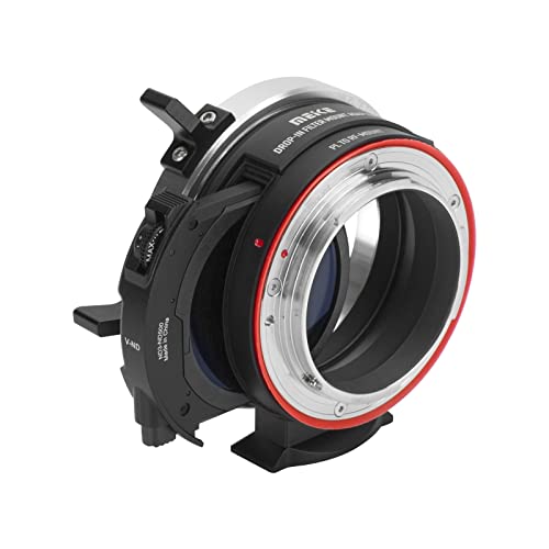 Meike MK-PLTRF-C - Adaptador de montaje de enfoque manual con filtros ND y UV variables para lentes Cine ARRI PL-Mount a cámaras Canon RF EOS-R EOS-RP R5 R6 R7 R10 C70 Komodo - imagen 7