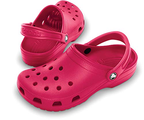 Image of Crocs Unisex ClassicClogs, Raspberry, 7 UK Men / 8 UK Women