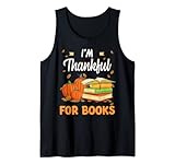 Photo Gallery i m thankful for books lover reading pumpkin thanksgiving canotta Photo Gallery i m thankful for books lover reading pumpkin thanksgiving canotta