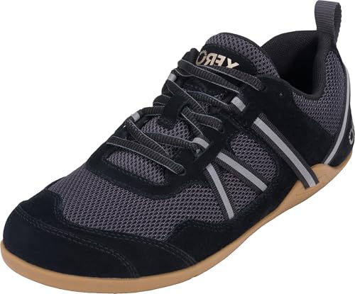 Xero Shoes Prio Suede Trainers EU 36 1/2, Schwarz Grau Black Asphalt