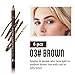 FeiCuiYun 6Pcs Eyebrow Pencils for Women, Wooden Hard-Core Brown Eyebrow and Eyeliner Pencil, Long Lasting Waterproof and Sweat-Proof, Beginner Makeup Brow Pencil, Create a Natural Eye Brow Makeup