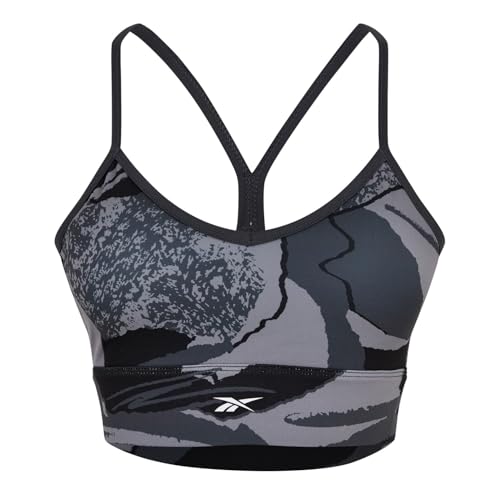 Reebok Workout Ready All Over Print Tri Back Sujetador Deportivo Mujer