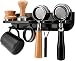 Produktbild RZXBB Kaffee-Werkzeughalter,Multifunktionales Küchenwerkzeugregal,Kein Stanzen Regal Küchenwerkzeug Organize,Kaffee Tamperstation,Kaffee-Siebträgerhalter für Bar, Zuhause, Büro, kein Stanzen (51MM)