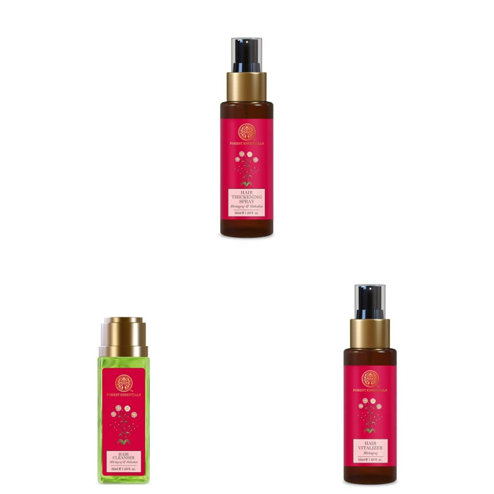 Forest Essentials Hair Thickening Spray & Shikakai 50ml (Hair Spray