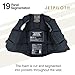 Jet Pilot Shaun Murray CGA Approved Neoprene Vest PFD (Black, X-Large)