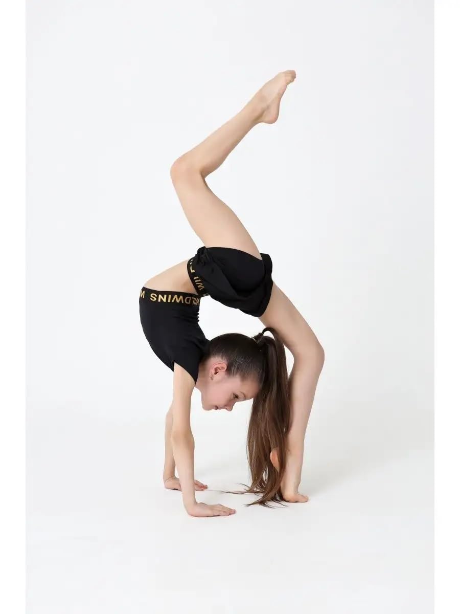 Pantalones cortos de gimnasia, clases de ballet