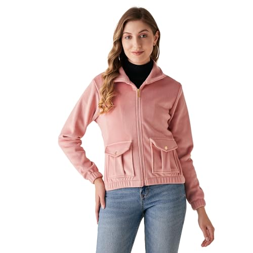 Image of Modeve Women Full Sleeve Jacket for Winter