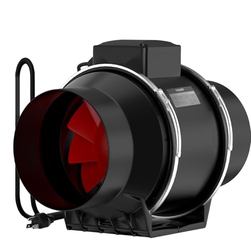 Ventilateur de conduit 15,2 cm pour stopper les moisissures de douche