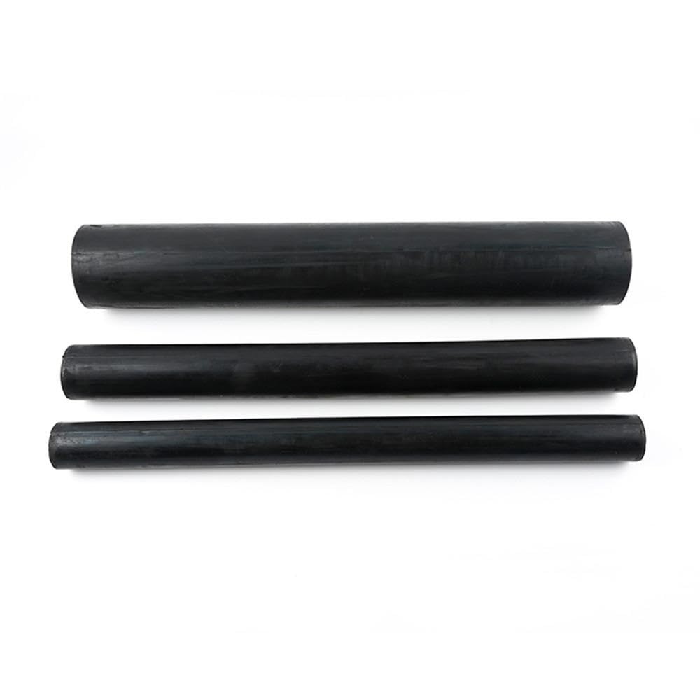Barre in NBR Altamente Elastiche Resistenti all'olio, Barra in Gomma Naturale Nera, Barre tonde cilindriche Solide diam. 21/25/30/35/40~150 mm, 1 Pezzo(45x500mm)