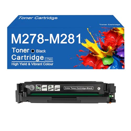 Cartouche toner M278-M281 résolvant les impressions pâles sur HP Color LaserJet Pro M281fdn