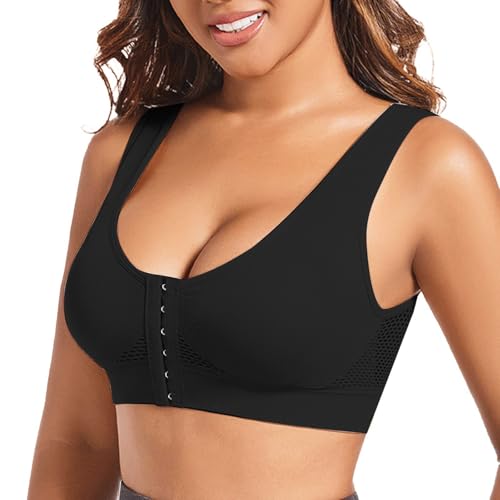 Generico Reggiseno Sportivo Donna Post Chirurgico Apertura Frontale Reggiseni Senza