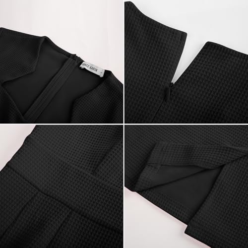 Grace Karin Women'S Wear To Work Dresses Vintage Black Cap Sleeve Pencil Dress thumb #4