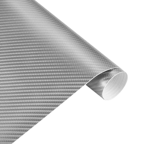 Vinilo para coche 4D gris soluciona plásticos viejos y arañazos de pintura
