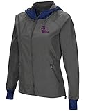 Colosseum Mississippi Ole Miss Rebels NCAA Women's Backside F/Zip Hooded Charcoal Jacket