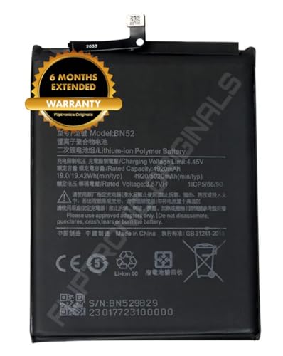 Image of BN52 Battery for Redmi Note 9 pro M2003J6B2G / M2003JA6A11 / M2003J6A1G Battery with 6 Month Warranty**** (I192)