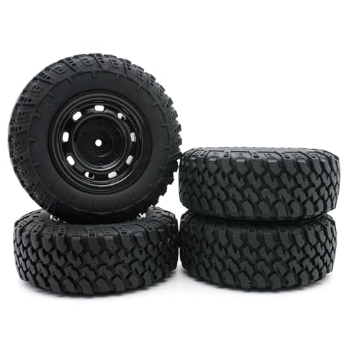 Roue pneu WPL MN D90 MN99S kit de rechange 73.5mm pour amélioration de voiture RC