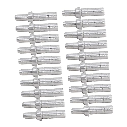 ARTSEWPLY Arrow Nock Anti-tack Accessories 20pcs Pack Aluminum Hunting Archery Perfect for Practice Sessions