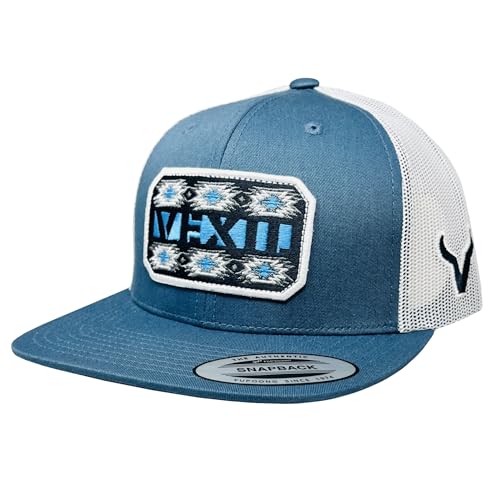 Image of Vexil American Rancher Adjustable Snapback Western Lifestyle Rodeo Southwest Inspired Meshback Hat