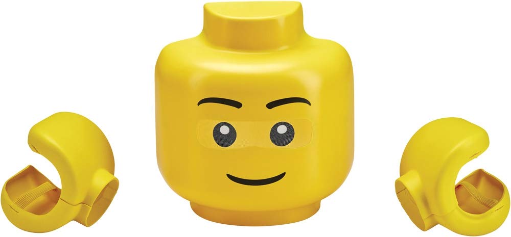 Disguise Lego Iconic & Hands Child Costume Kit, One Size Child, Yellow