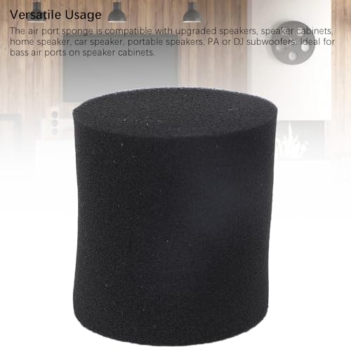 Tube éponge pour port de haut-parleur anti vibration caisson basse