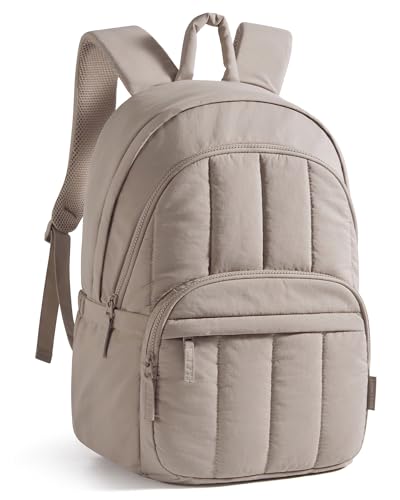 BAGSMAT Womens Backpack Small Travel Laptop Backpack for Women, Quilted College Laptop Bookbag, Work...